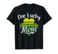 One Lucky Mom Funny Mother Irish T-Shirt - Minimalist Print Men Women - T-Shirt, Sweatshirt, Hoodie