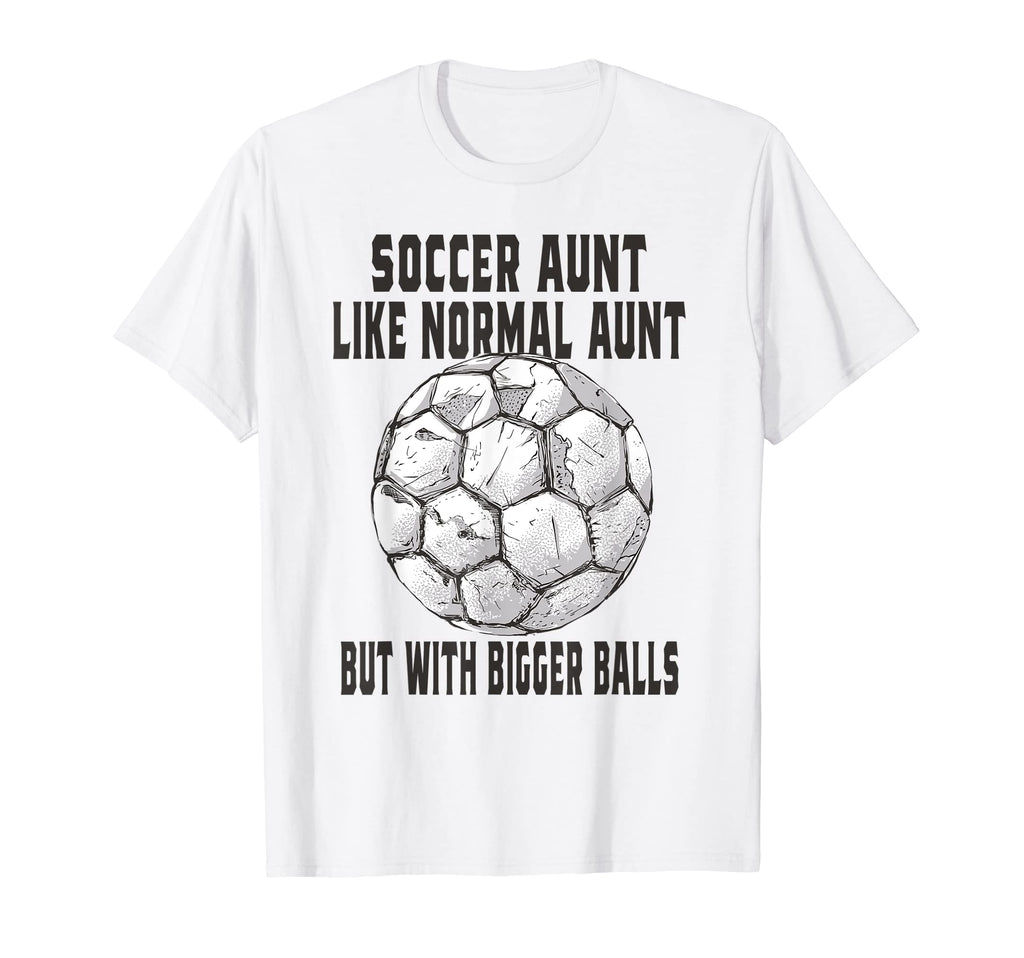 Soccer Soccer Aunt Like Baseball T-Shirt - Aesthetic Graphic Men Women - T-Shirt, Sweatshirt, Hoodie