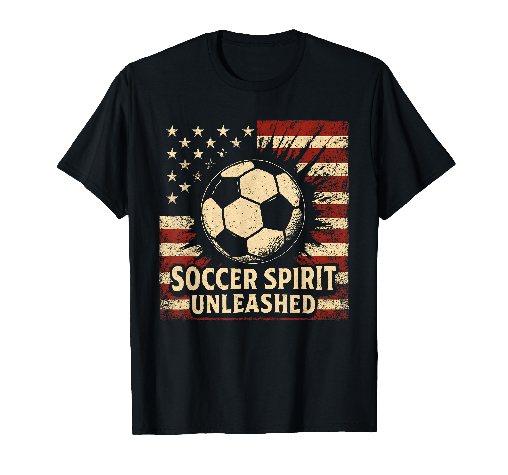 Soccer Spirit Unleashed Football T-Shirt - Fun Novelty Design Unisex - T-Shirt, Sweatshirt, Hoodie