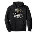 Camo Bass Fish Zone Dad Papa Trucker Hat Hoodie - Minimalist Print Unisex - T-Shirt, Sweatshirt, Hoodie