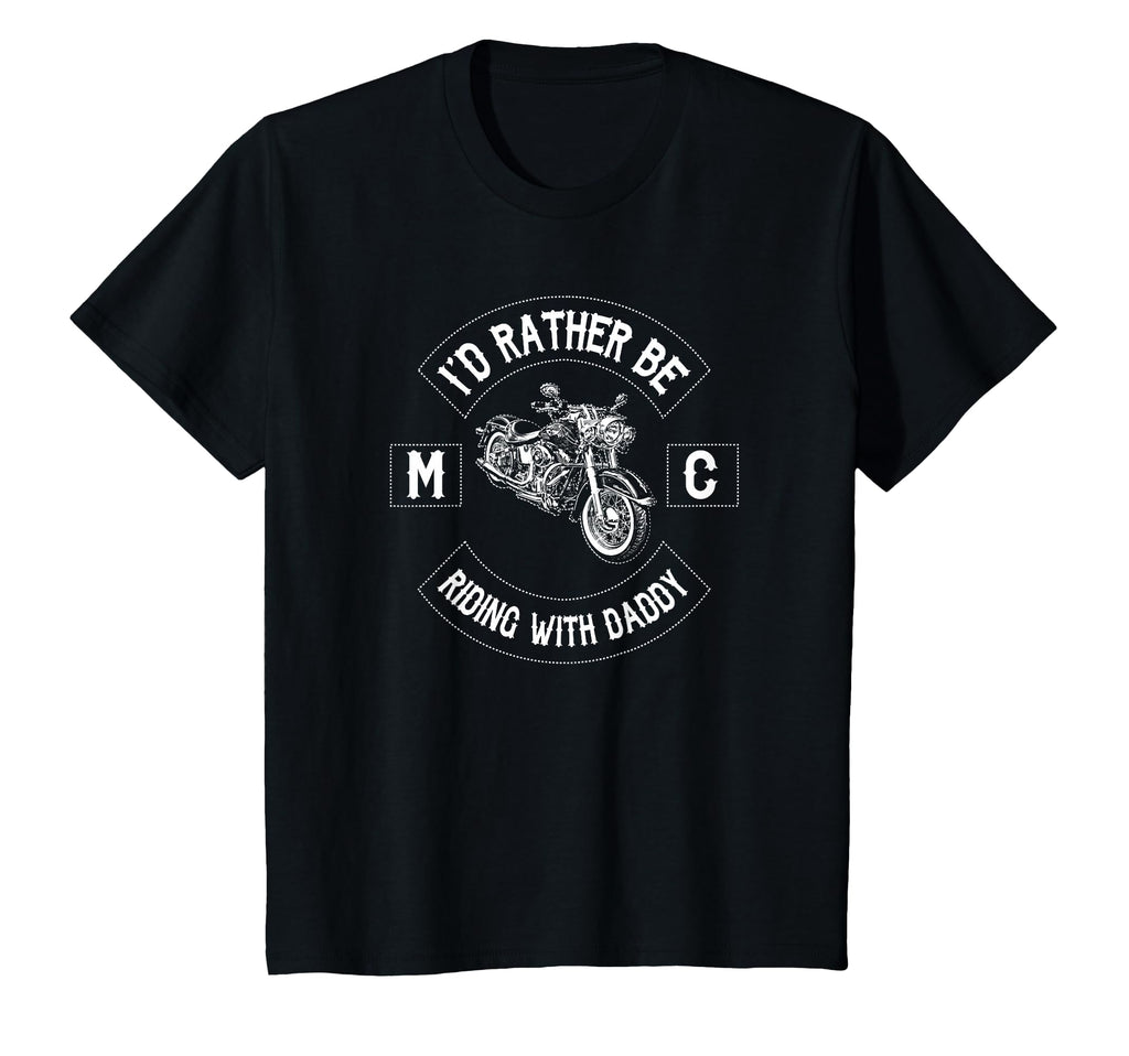 Id Rather Be Riding Daddy Funny T-Shirt - Novelty Apparel Men Women - T-Shirt, Sweatshirt, Hoodie