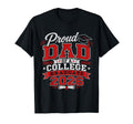 Proud Dad College 2026 Graduate T-Shirt - Aesthetic Graphic Men Women - T-Shirt, Sweatshirt, Hoodie