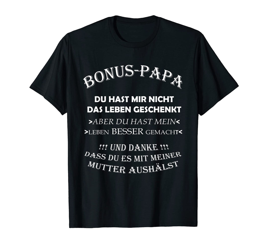 Funny Bonus Dad Gift Fun Humour T-Shirt - Aesthetic Graphic for Adults - T-Shirt, Sweatshirt, Hoodie