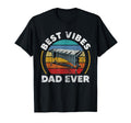 Best Vibes Dad Ever Jazz Musician T-Shirt - Graphic Print Men Women - T-Shirt, Sweatshirt, Hoodie