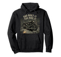 Garage Motorcycle Papa Rider Biker Dad Hoodie - Trendy Graphic Men Women - T-Shirt, Sweatshirt, Hoodie