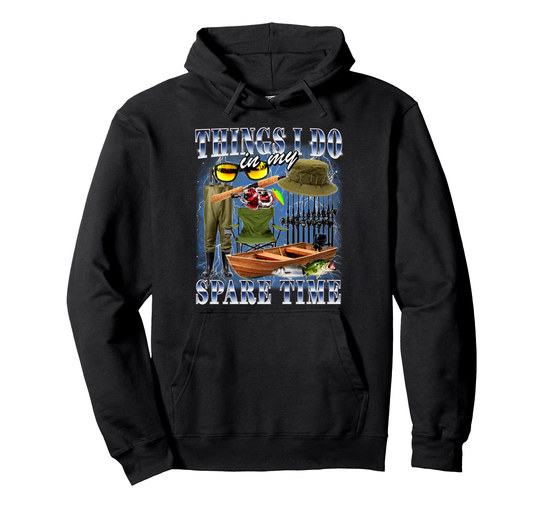 Funny Things I Do Bootleg 90S Fisher Hoodie - Novelty Apparel Men Women - T-Shirt, Sweatshirt, Hoodie