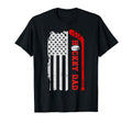 Usa Flag Ice Hockey Dad Funny Hockey Dad T-Shirt - Aesthetic Graphic Unisex - T-Shirt, Sweatshirt, Hoodie