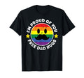 Proud You Free Dad Hugs Funny Gay Pride T-Shirt - Novelty Apparel Unisex - T-Shirt, Sweatshirt, Hoodie