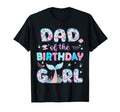 Dad Birthday Mermaid Family T-Shirt - Aesthetic Graphic for Adults - T-Shirt, Sweatshirt, Hoodie