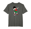 Dabbing Soccer Portugal Football T-Shirt - Novelty Apparel for Adults - T-Shirt, Sweatshirt, Hoodie