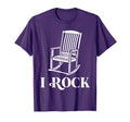 I Rock Rocking Chair Musician Band T-Shirt - Unique Graphic for Adults - T-Shirt, Sweatshirt, Hoodie