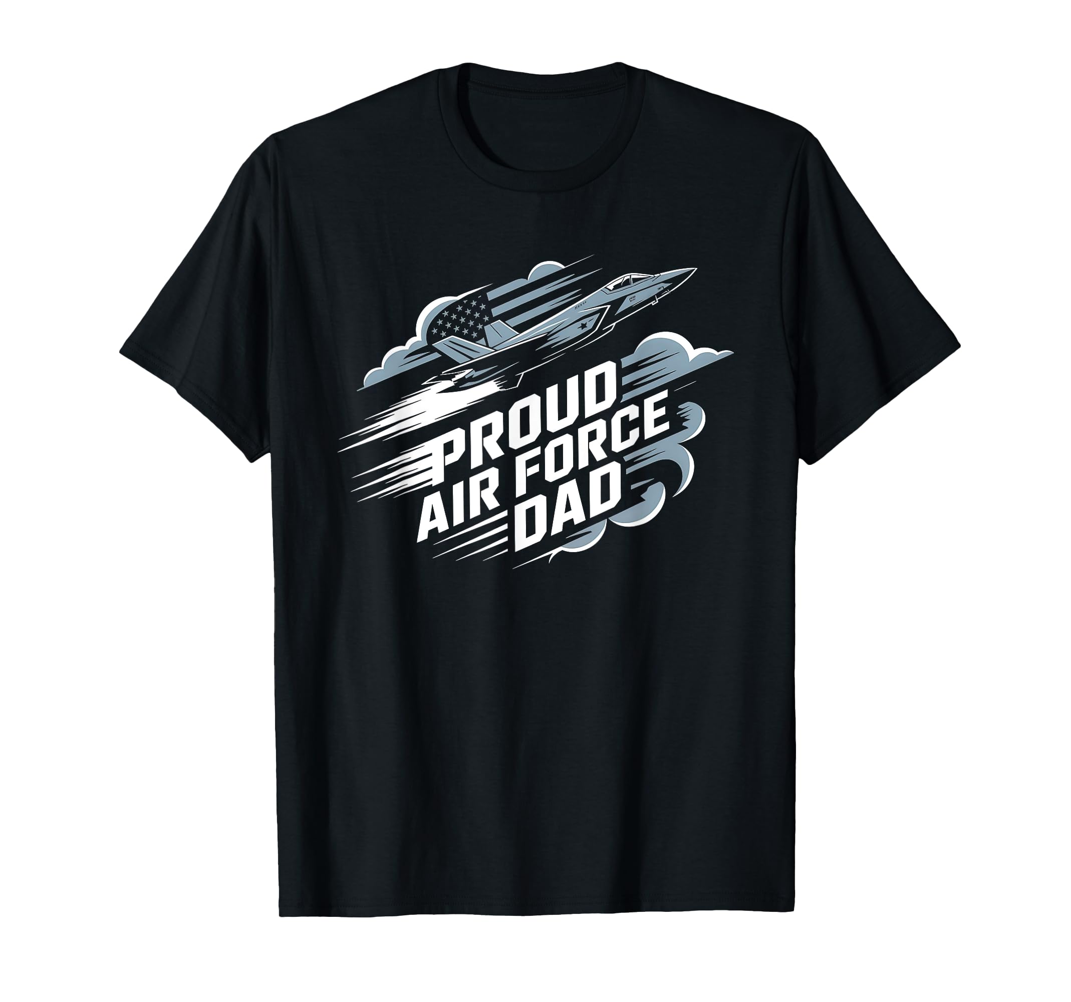 American Army Dad 4Th July Proud Air T-Shirt - Custom Art Print for Adults - T-Shirt, Sweatshirt, Hoodie