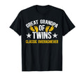 Twin Great Grandpa Twins Overachiever T-Shirt - Custom Art Print Men Women - T-Shirt, Sweatshirt, Hoodie