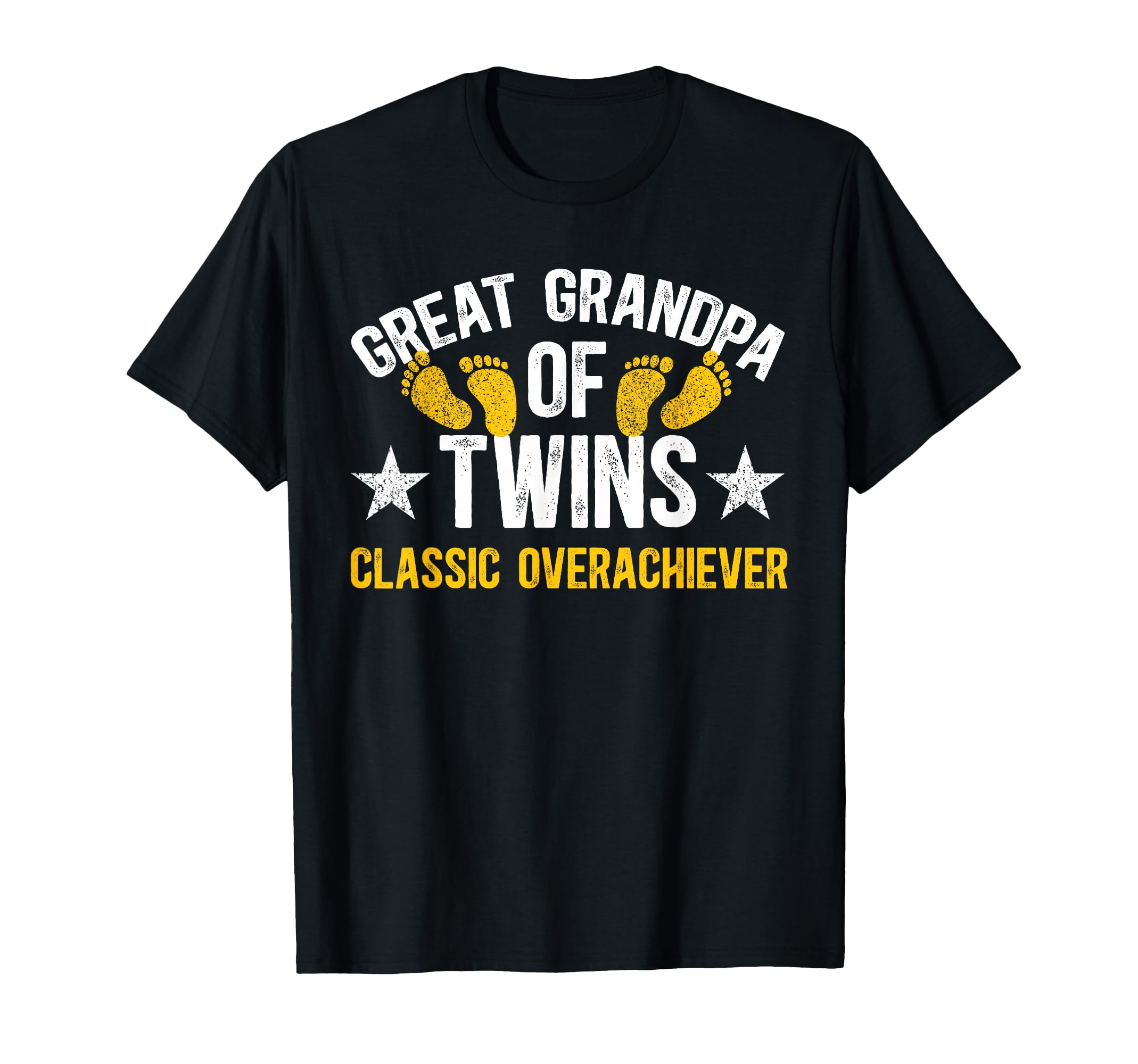 Twin Great Grandpa Twins Overachiever T-Shirt - Custom Art Print Men Women - T-Shirt, Sweatshirt, Hoodie