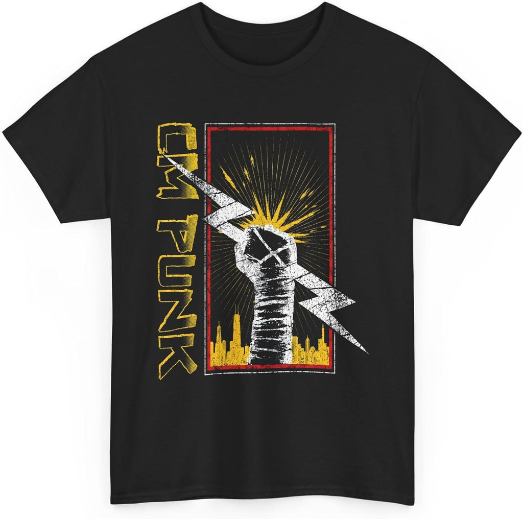CM Punk Pro Wrestling New for Man Woman - Adult & Kids T-Shirts, Sweatshirts & Hoodies apparel design preview 1