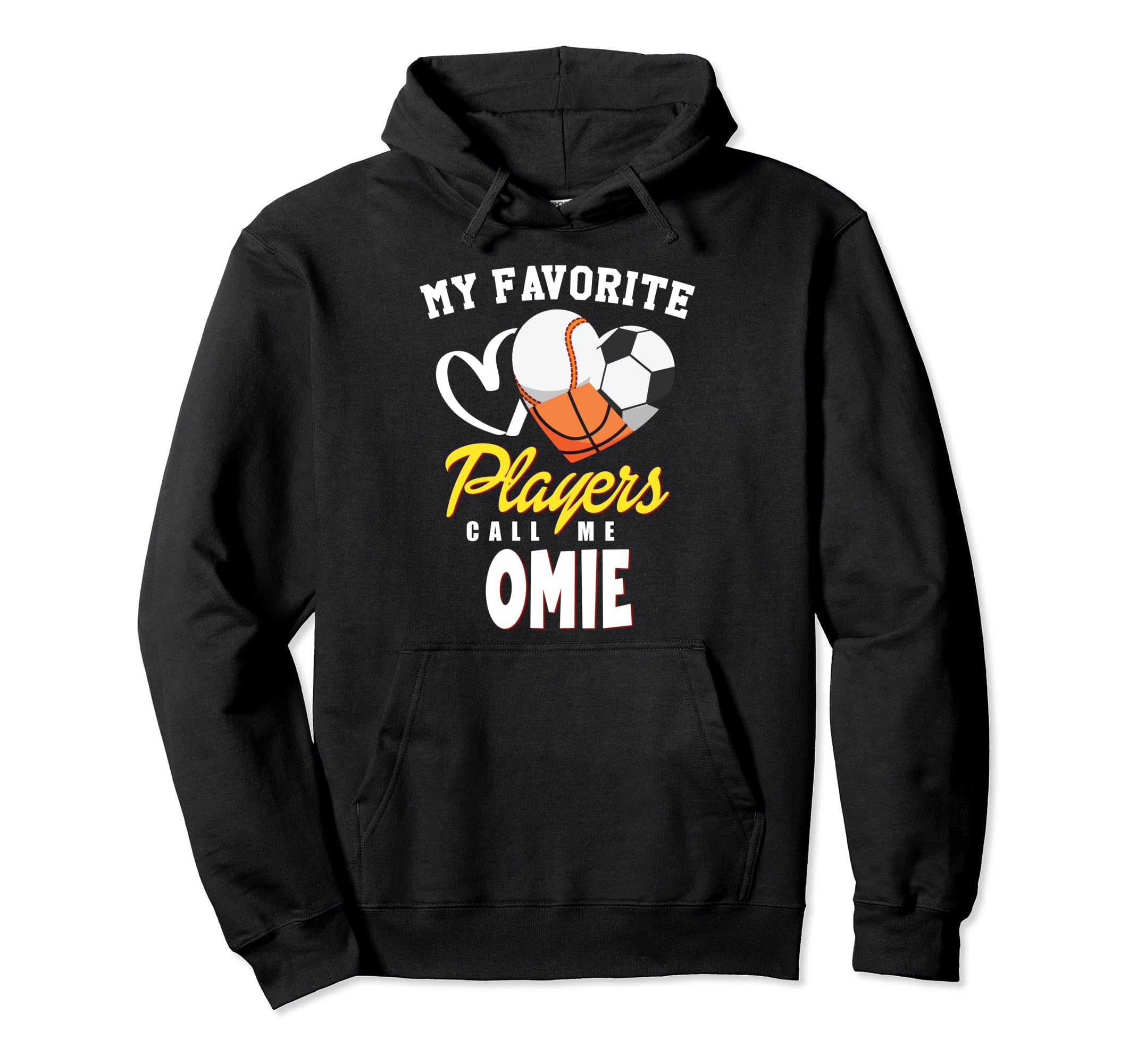 My Favorite Players Baseball Soccer Hoodie - Trendy Graphic Unisex - T-Shirt, Sweatshirt, Hoodie