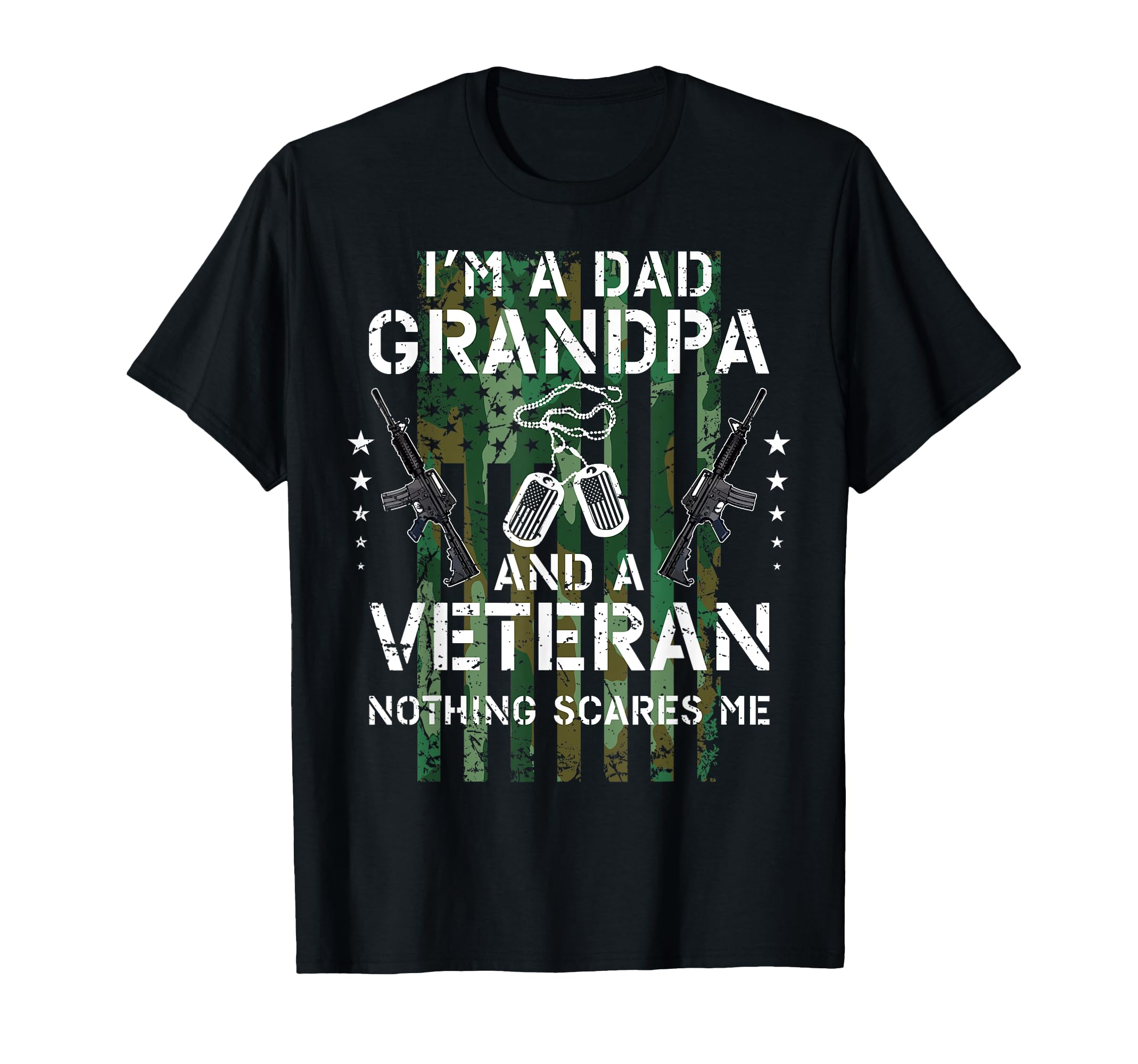 Im Dad Grandpa Veteran Dad Father T-Shirt - Minimalist Print for Adults - T-Shirt, Sweatshirt, Hoodie