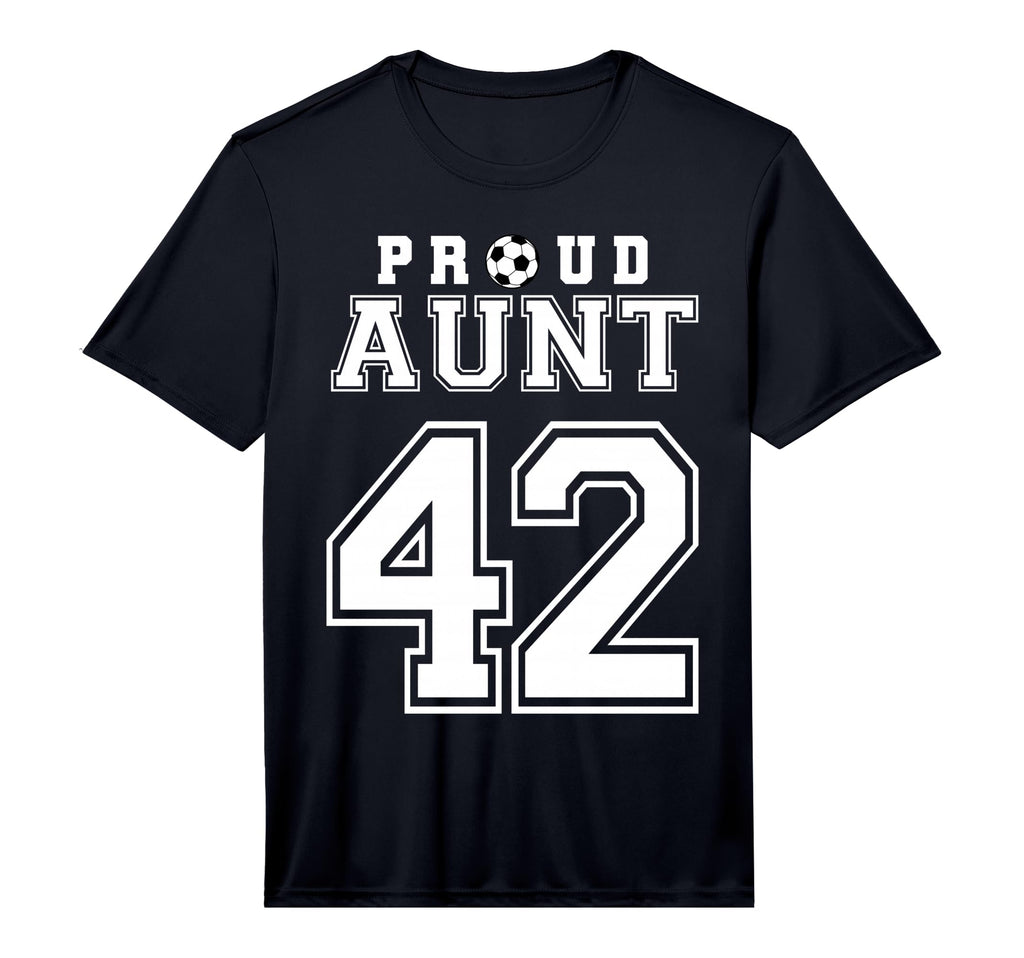 Number 42 Custom Proud Soccer T-Shirt - Casual Everyday Wear for Adults - T-Shirt, Sweatshirt, Hoodie