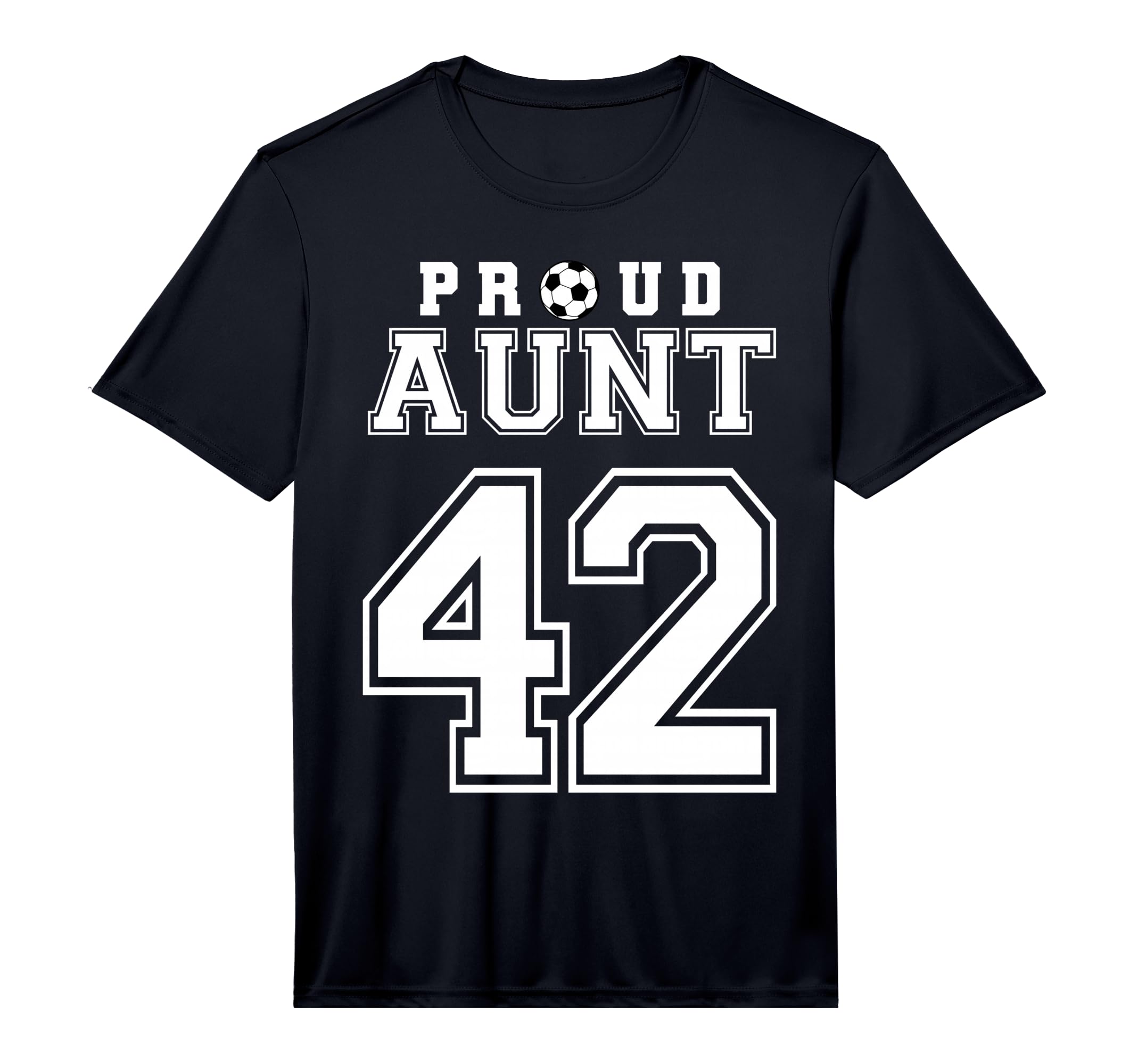 Number 42 Custom Proud Soccer T-Shirt - Casual Everyday Wear for Adults - T-Shirt, Sweatshirt, Hoodie