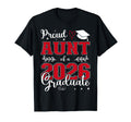 Proud Aunt Class 2026 Graduate T-Shirt - Novelty Apparel Men Women - T-Shirt, Sweatshirt, Hoodie