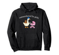 Outnumbered Funny Goose Dad Fathers Day Hoodie - Graphic Print Men Women - T-Shirt, Sweatshirt, Hoodie