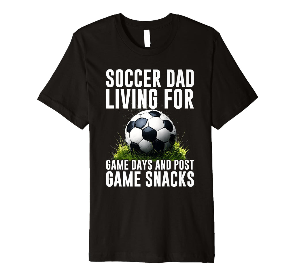 Living Game Days And Post Game Snacks T-Shirt - Graphic Print Unisex - T-Shirt, Sweatshirt, Hoodie