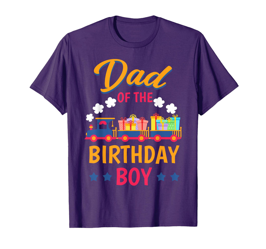 Train Bday Party Railroad Dad Birthday T-Shirt - Trendy Graphic Men Women - T-Shirt, Sweatshirt, Hoodie