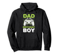 Dad Birthday Matching Video Gamer Hoodie - Novelty Apparel for Adults - T-Shirt, Sweatshirt, Hoodie
