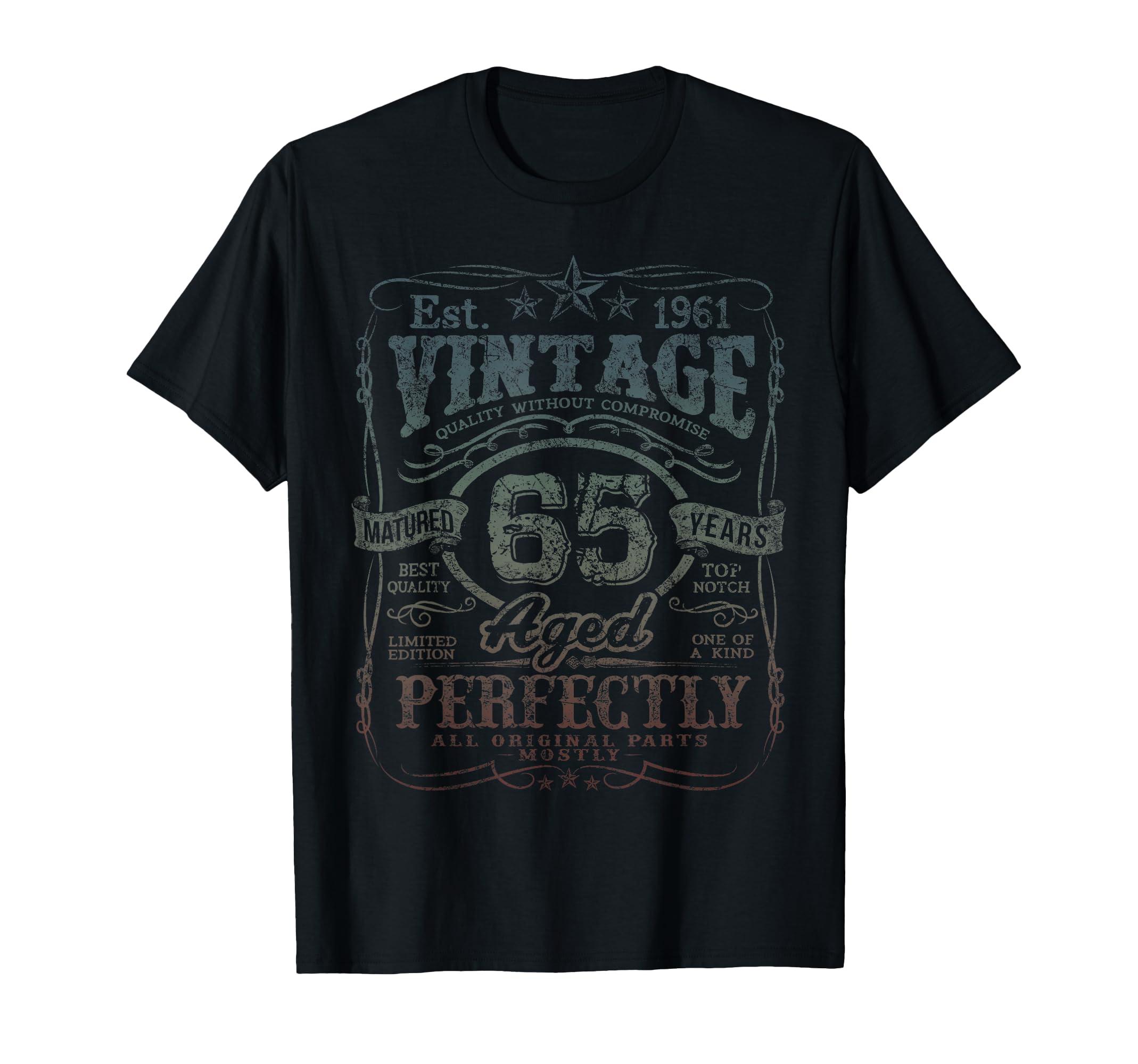1961 65 Year Old 65Th Birthday T-Shirt - Trendy Graphic for Adults - T-Shirt, Sweatshirt, Hoodie