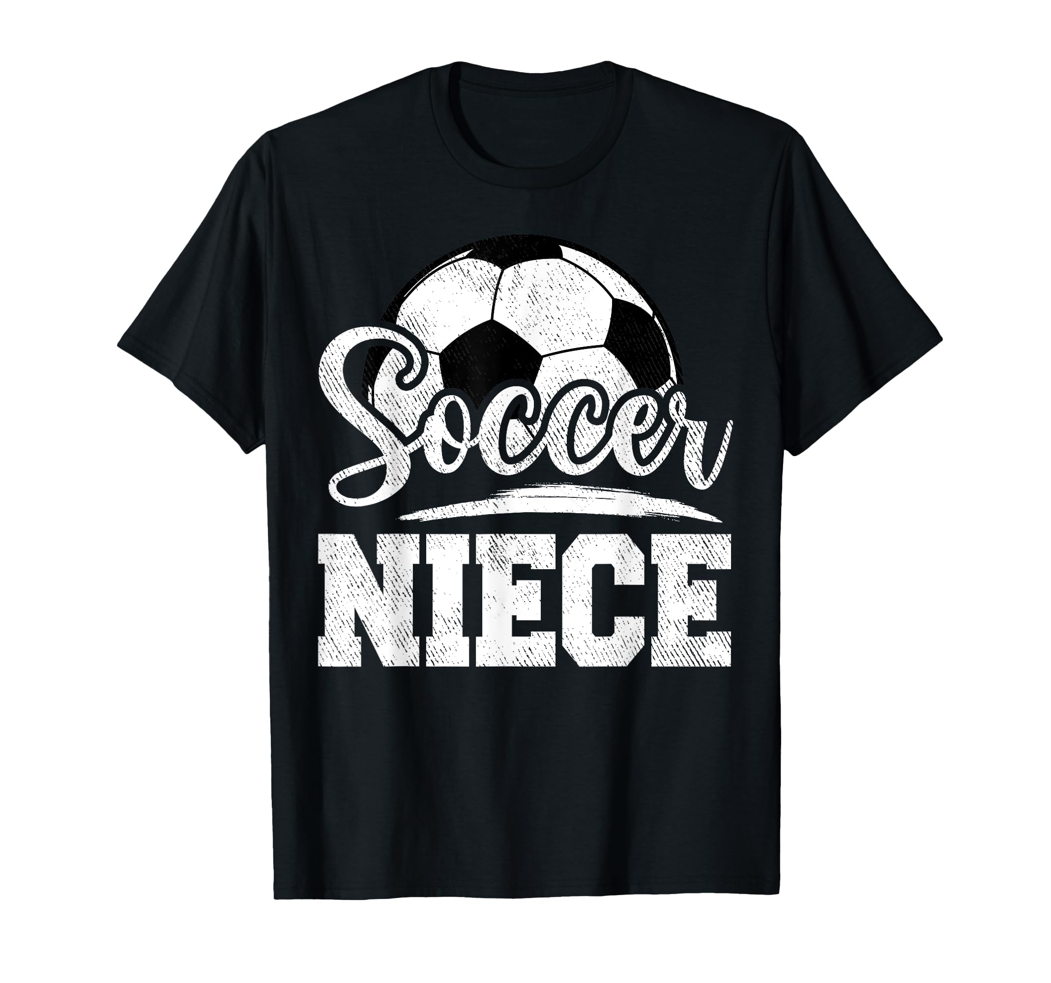 Soccer Niece Soccer Player Game Day T-Shirt - Trendy Graphic Men Women - T-Shirt, Sweatshirt, Hoodie