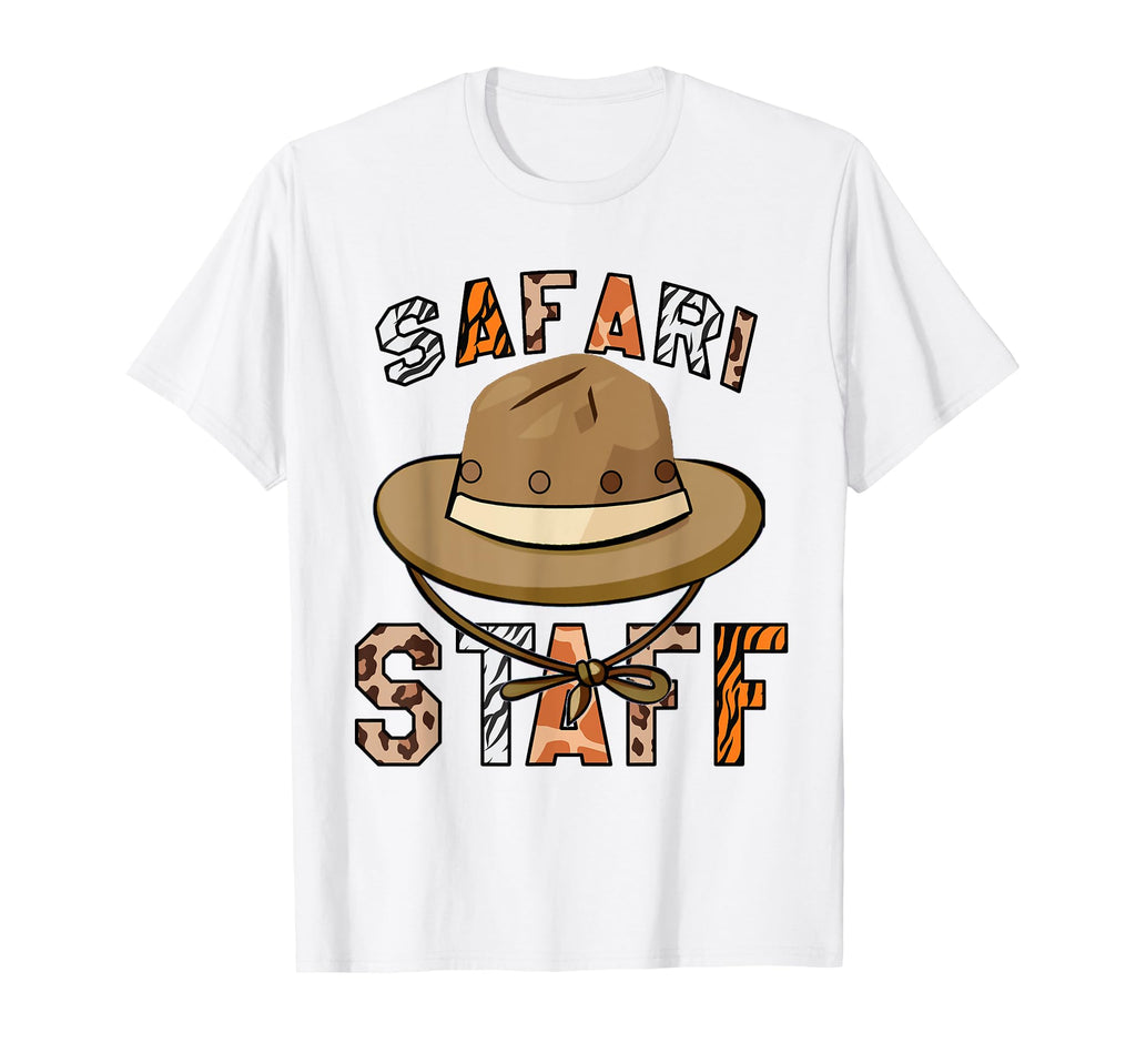 Safari Staff Safari Birthday T-Shirt - Custom Art Print for Adults - T-Shirt, Sweatshirt, Hoodie