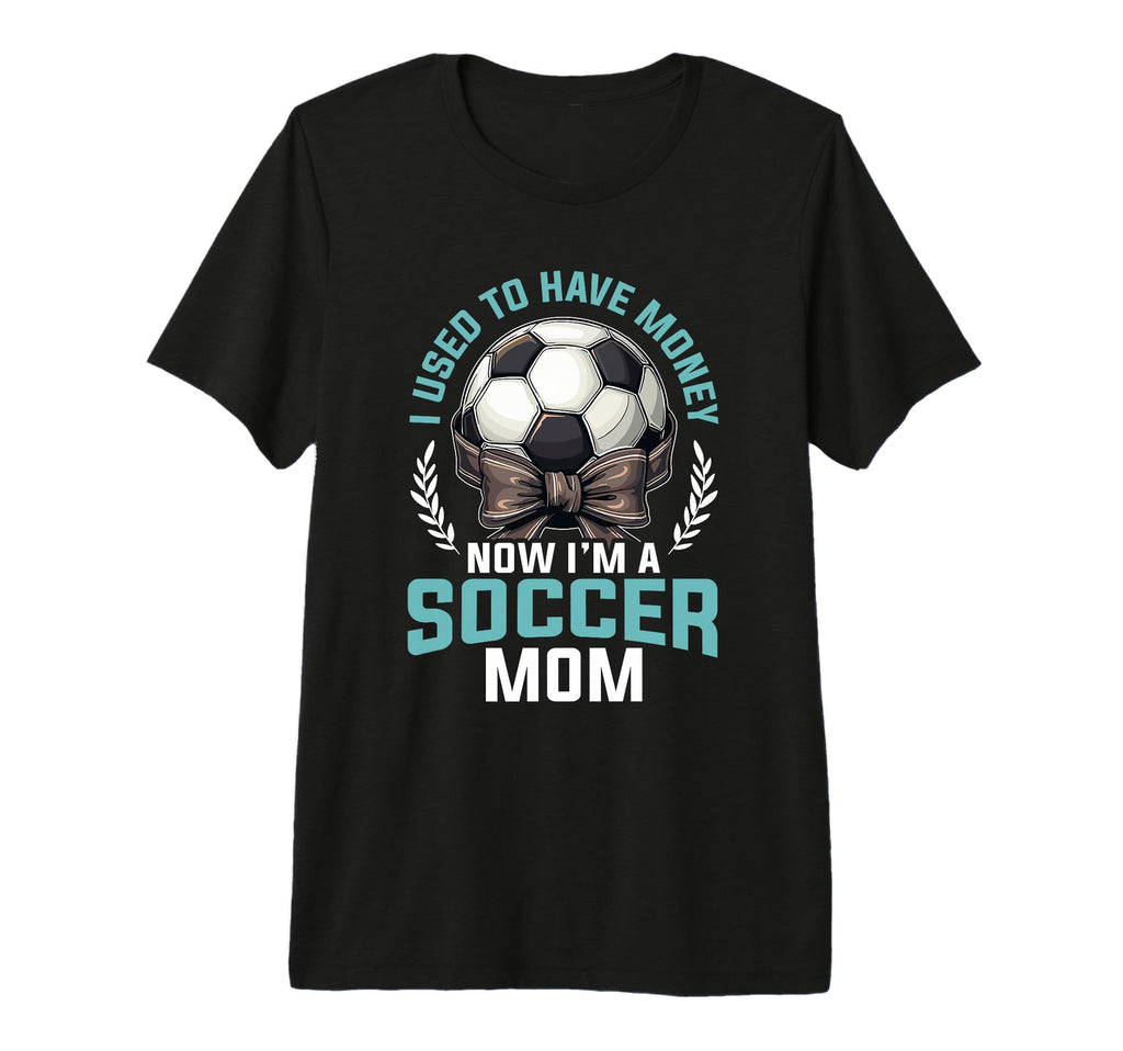 Soccer Mom Mommy Tri Blend T-Shirt - Casual Everyday Wear Men Women - T-Shirt, Sweatshirt, Hoodie