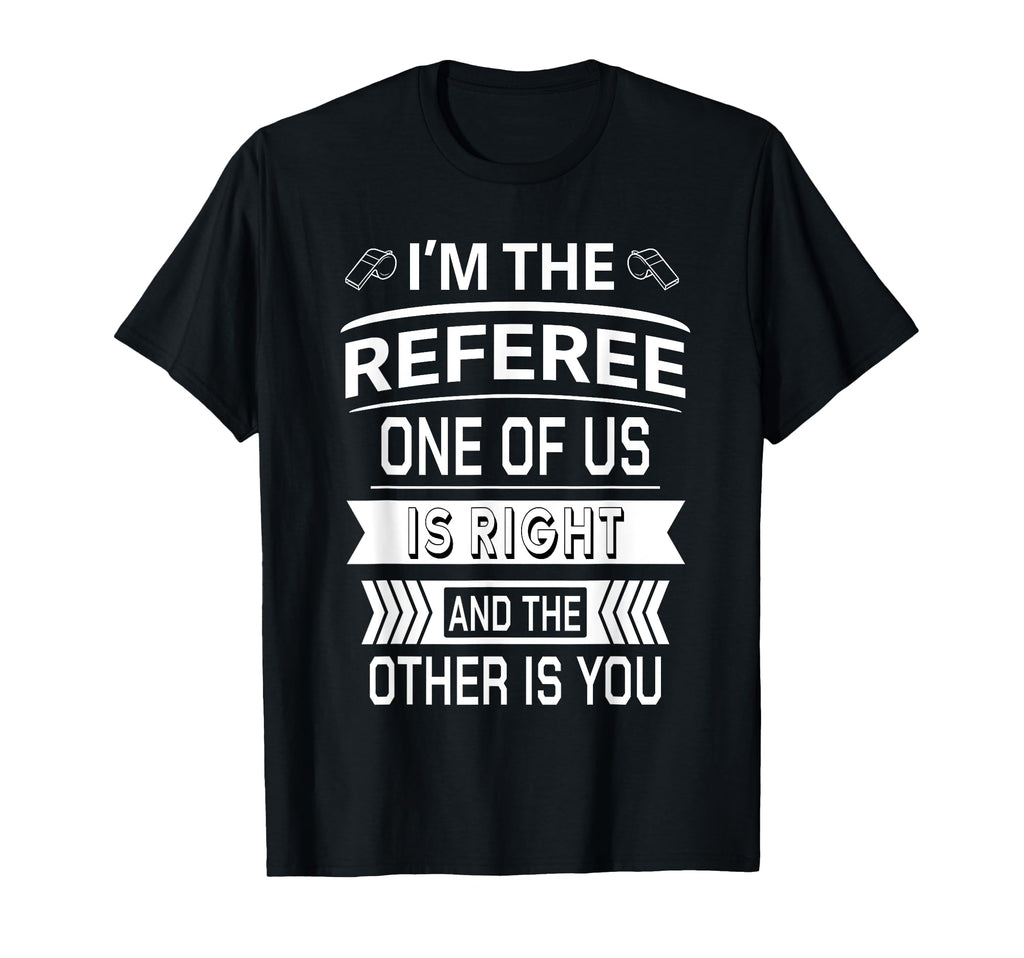 Funny Referee Costume Football Soccer T-Shirt - Minimalist Print Men Women - T-Shirt, Sweatshirt, Hoodie