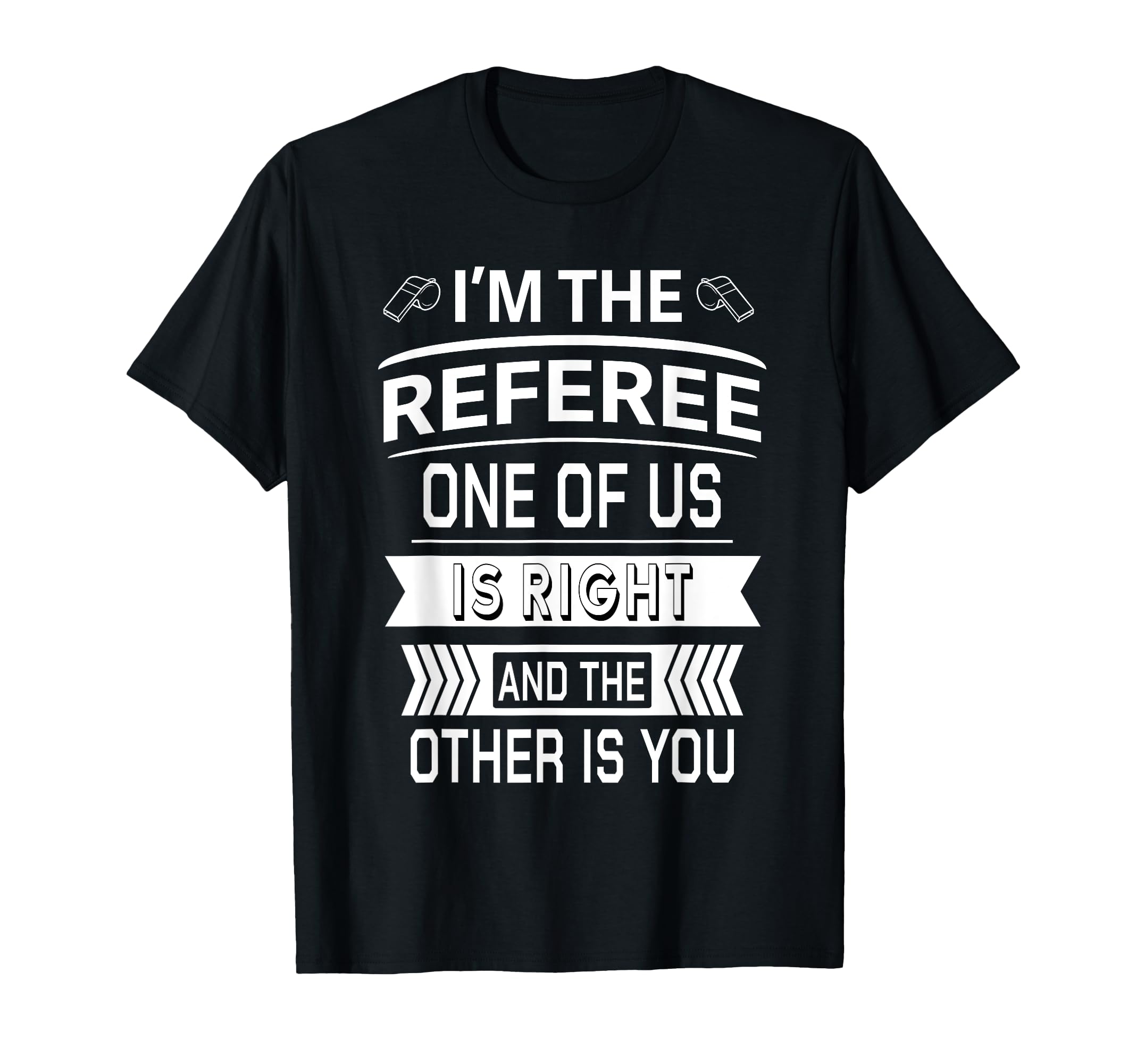 Funny Referee Costume Football Soccer T-Shirt - Minimalist Print Men Women - T-Shirt, Sweatshirt, Hoodie
