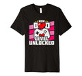 New Dad Level Unlocked Gamer Dad T-Shirt - Novelty Apparel Men Women - T-Shirt, Sweatshirt, Hoodie