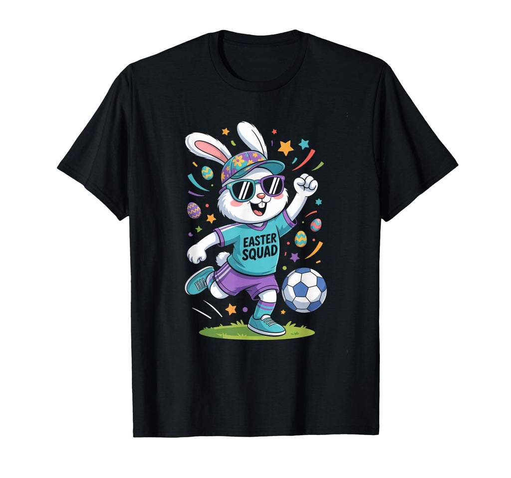 Sports Gift Easter Squad Bunny T-Shirt - Casual Everyday Wear Men Women - T-Shirt, Sweatshirt, Hoodie