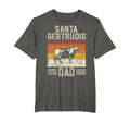 Best Cow Dad Cattle Santa Gertrudis T-Shirt - Minimalist Print Unisex - T-Shirt, Sweatshirt, Hoodie
