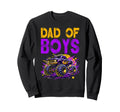 Monster Truck Dad Fathers Day Sweatshirt - Aesthetic Graphic Men Women - T-Shirt, Sweatshirt, Hoodie