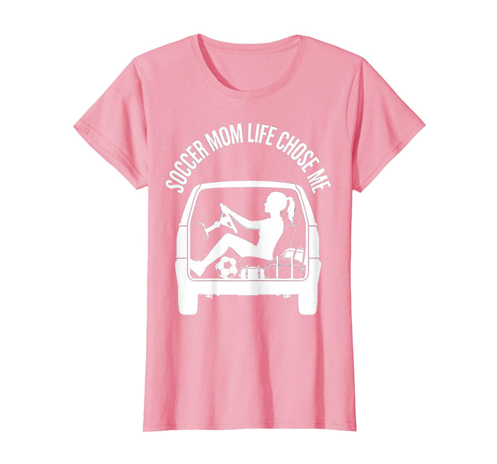 Soccer Mom Life Chose Me Funny T-Shirt - Aesthetic Graphic for Adults - T-Shirt, Sweatshirt, Hoodie