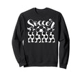 Soccer Nana Heart Grandma Nana Sweatshirt - Fun Novelty Design for Adults - T-Shirt, Sweatshirt, Hoodie