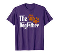 Dog Father Funny Dad Daddy Papa Pops T-Shirt - Graphic Print Unisex - T-Shirt, Sweatshirt, Hoodie