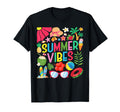 Summer Vibes Boho Flowers Beach Vacation T-Shirt - Minimalist Print Unisex - T-Shirt, Sweatshirt, Hoodie