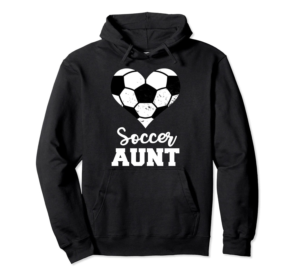 Soccer Aunt Funny Soccer Player Aunt Hoodie - Aesthetic Graphic Unisex - T-Shirt, Sweatshirt, Hoodie