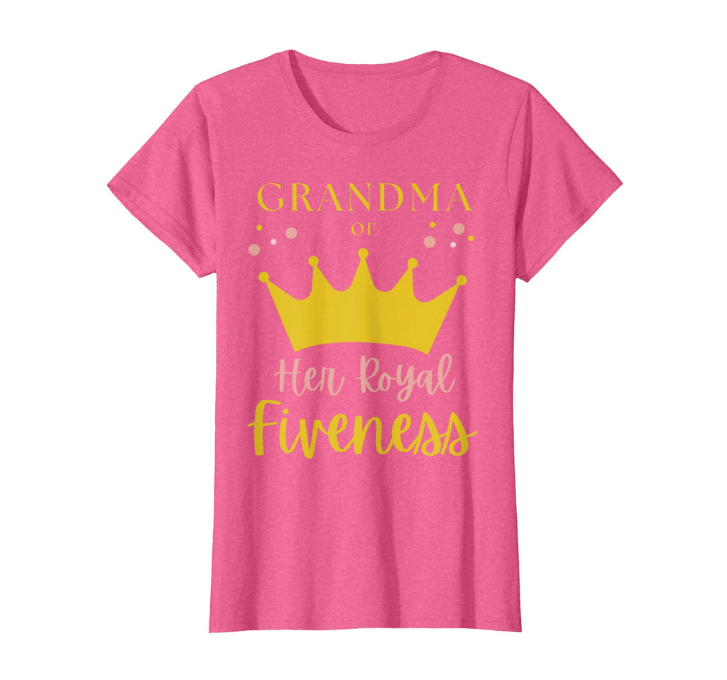Grandma 5Th Birthday Her Royal Fiveness T-Shirt - Unique Graphic Unisex - T-Shirt, Sweatshirt, Hoodie