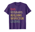 Dad Husband Building Inspector T-Shirt - Aesthetic Graphic Men Women - T-Shirt, Sweatshirt, Hoodie