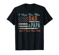 I Have Two Titles Dad Papa I Rock Them T-Shirt - Aesthetic Graphic Unisex - T-Shirt, Sweatshirt, Hoodie