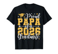 Proud Papa 2026 Graduate Grad Senior T-Shirt - Aesthetic Graphic Men Women - T-Shirt, Sweatshirt, Hoodie