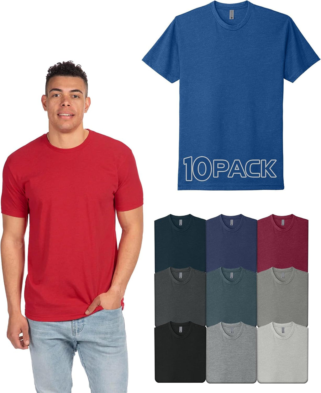 Apparel 6210 Men's Pack of Unisex CVC Cotton Blend - Adult & Kids T-Shirts, Sweatshirts & Hoodies apparel design preview 1