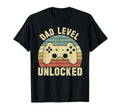 Dad Level Unlocked Fathers Day Gamer Dad T-Shirt - Graphic Print for Adults - T-Shirt, Sweatshirt, Hoodie