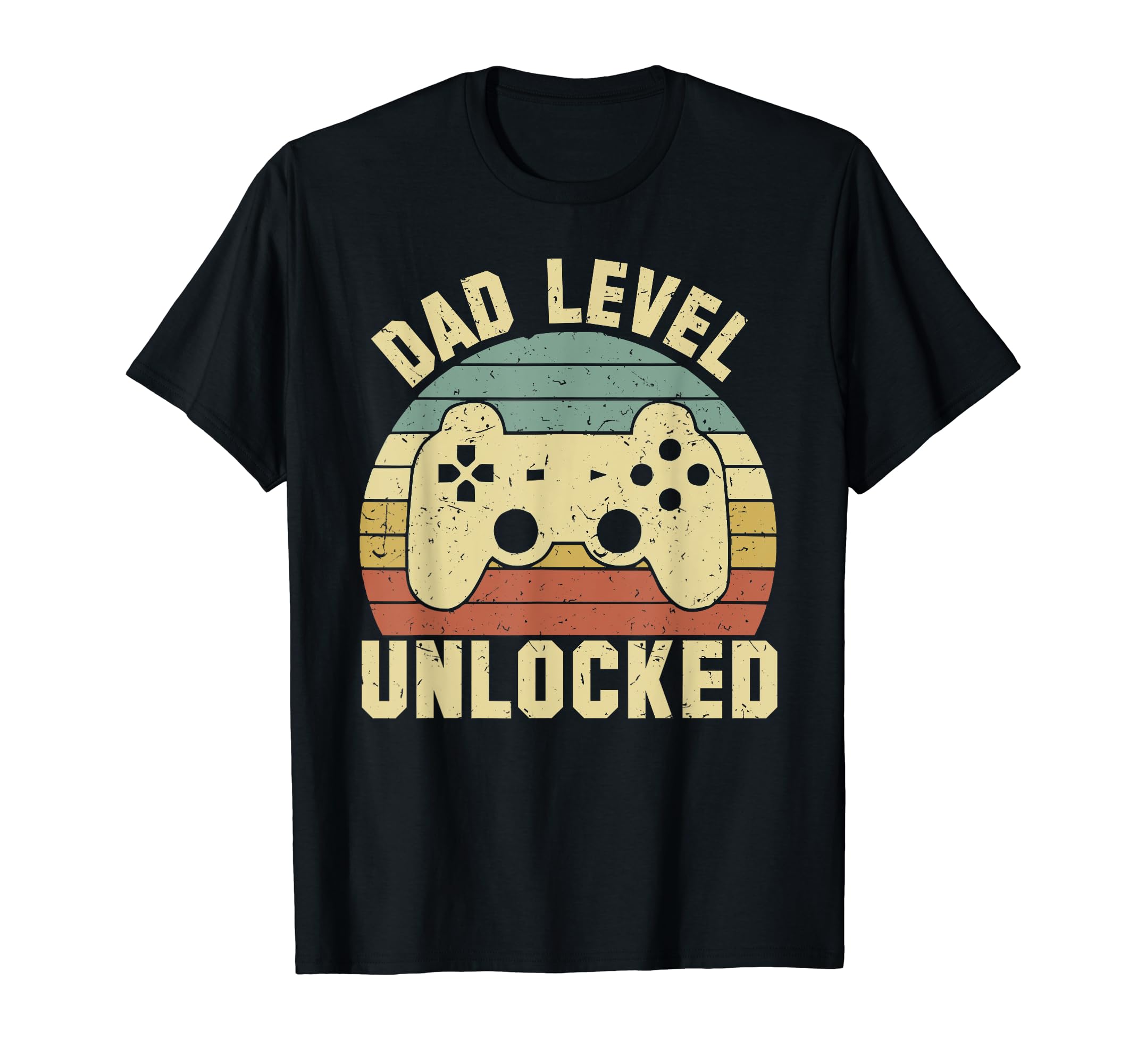 Dad Level Unlocked Fathers Day Gamer Dad T-Shirt - Graphic Print for Adults - T-Shirt, Sweatshirt, Hoodie